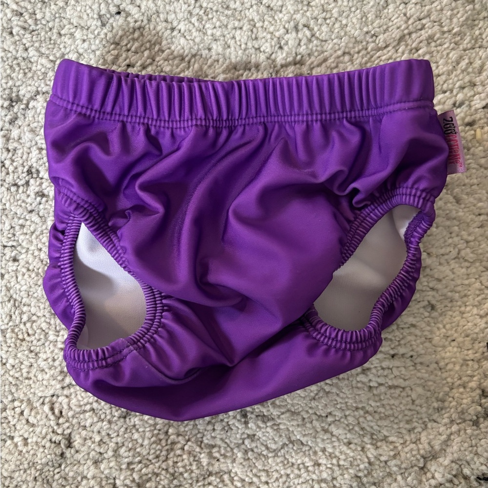 Zoocchini Purple Baby Swim Diaper